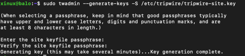 Datei:Generate Keys für Tripwire 2.png